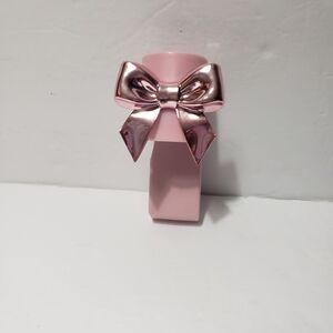 BATH & BODY WORKS Pink Metallic Rose Gold Bow Wallflower Plug